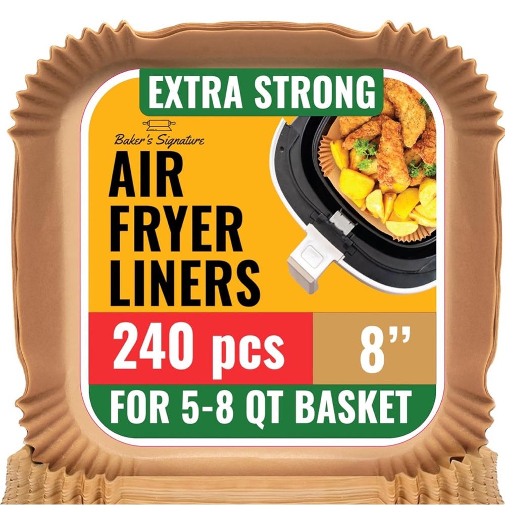 240 Pcs Air Fryer Liners, Disposable Airfryer Paper Liners
